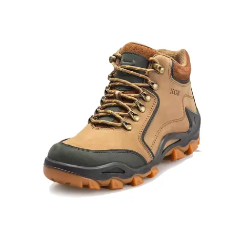 XGN Альпинистские и туристические ботинки High Top Khaki Мужской
