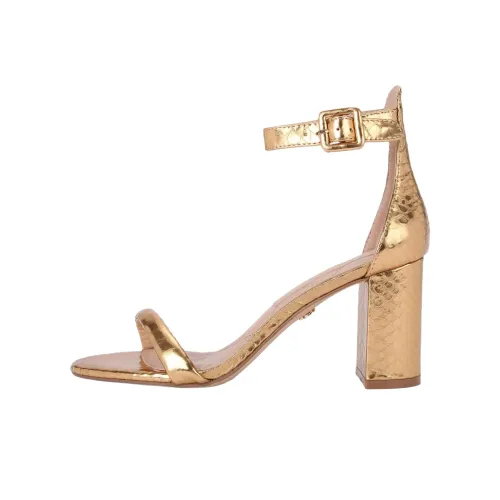 Kurt Geiger London Langley One Ремешок Сандалии 7,5 см Женские Золотые