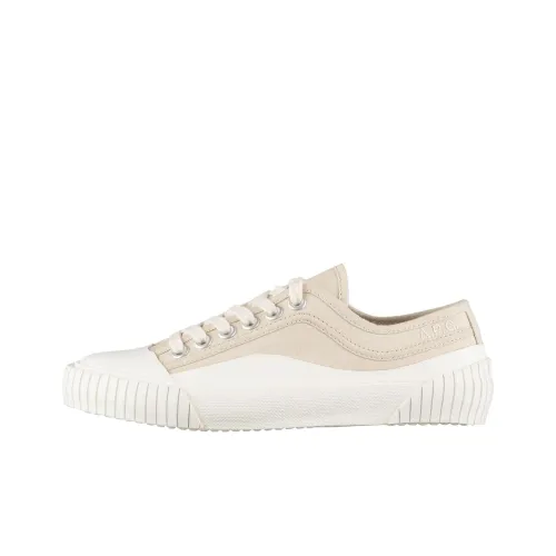 A.P.C Iggy Basse Low Топ Кеды Унисекс Бежевый