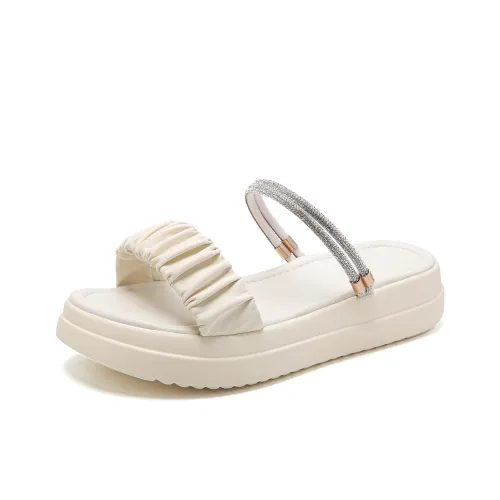 Reivanti Slip-resistant Слипоны Женские Бежевые