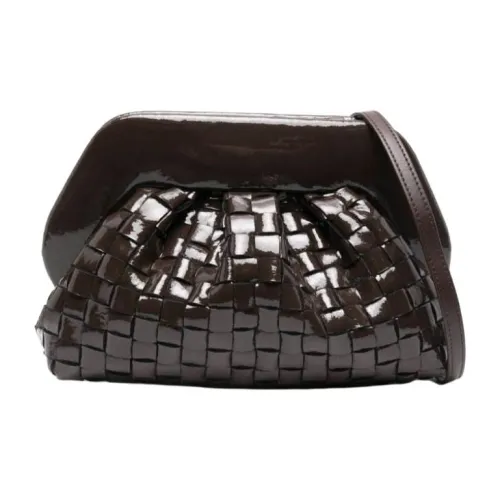 THEMOIRE Полиэстер Клатч Женский Кофейный Коричневый