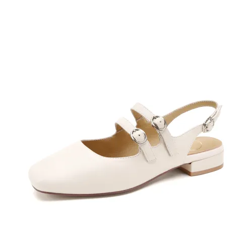 Safiya Грубый каблук Туфли Мэри Джейн 3,4CM Женские