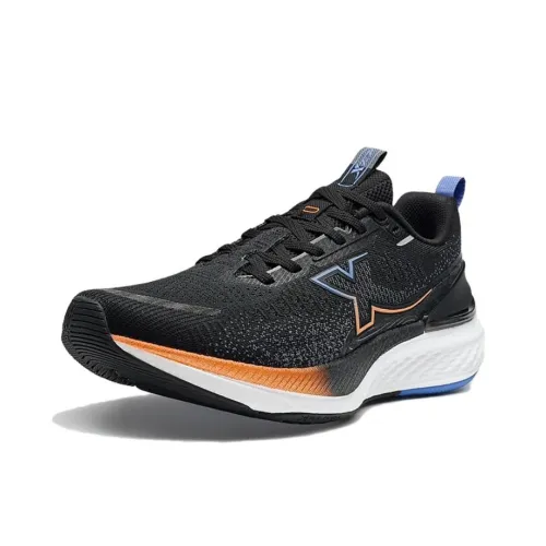 XTEP Беговые кроссовки Low Top Черный Оранжевый Мужской