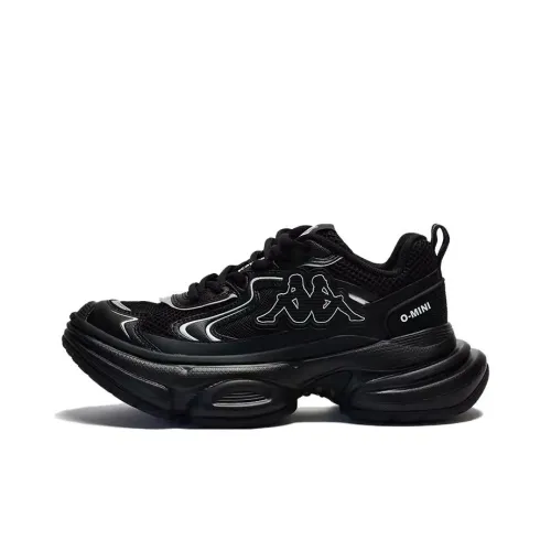 KAPPA массивные кроссовки Low Top черные женские
