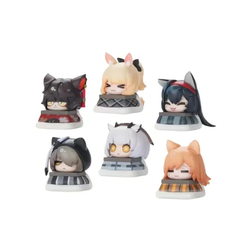 Apex Innovation Теплая зима HEARTH Тиби Mystery Коробка Яйцо Коробка Arknights Слепые коробки Один Mystery Коробка Целая коробка 6 шт