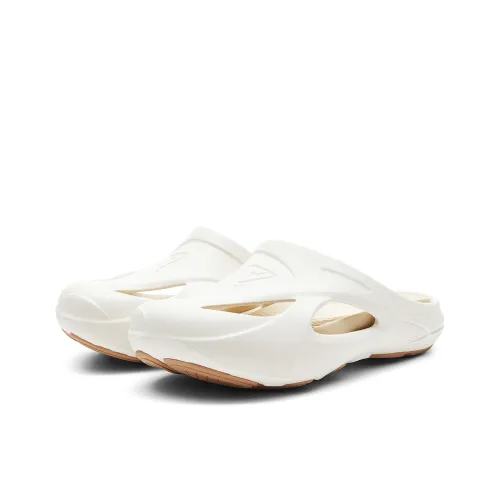 PEAK Flying Рыбка Тайцзи Обувь для горных походов Резистентные Тапочки Женские Холщовый белый