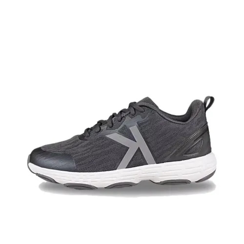 KELME Slip-resistant Abrasion-resistant Low Top Casual Shoes Unisex Dark Gray KELME Противоскользящая Аbrasion-resistant Низкий Топ Повседневная Обувь Унисекс Темно-серый