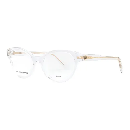 MARC JACOBS Ацетатные оправы для очков "Кошачий глаз" Женские Кристальные