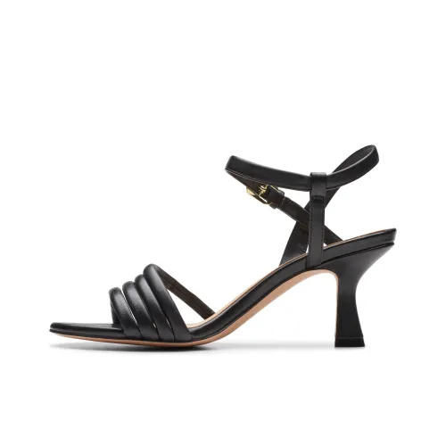 Clarks One Ремень Сандалии Женские Черный