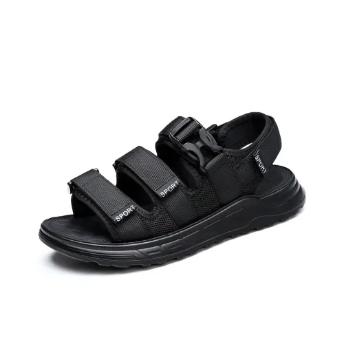 MODENGPAN Пляжные сандалии Мужские Черные
