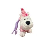 Розово-белый с полосами