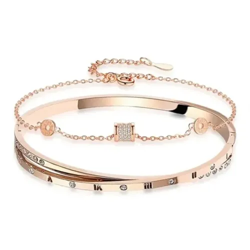 Asia Star Титановые стальные браслеты для женщин