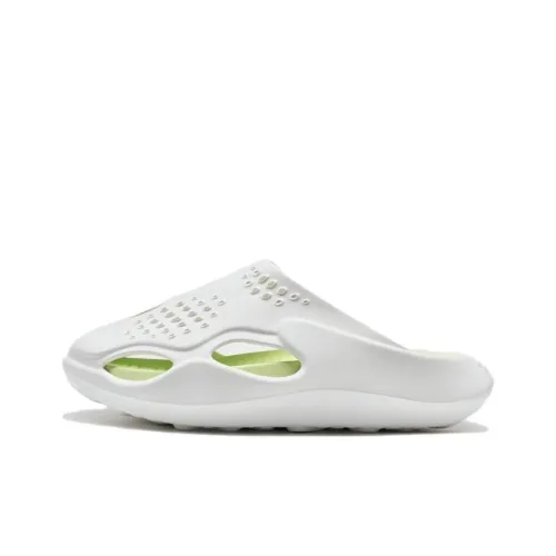 XTEP Домашние тапочки Белый Зеленый Мужской