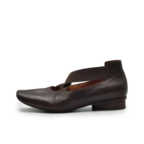 ARTMU Грубый каблук Мэри Джейн туфли 2 см женские