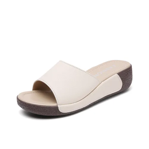 Reivanti Slip-resistant Слипоны Женские Бежевые