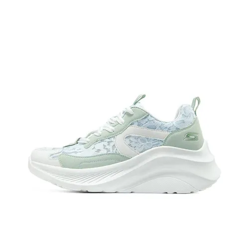 Skechers массивные кроссовки с низким верхом, мятно-зеленые, женские
