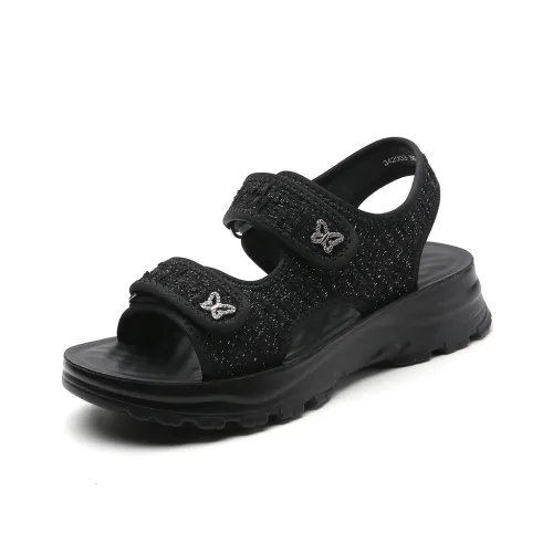 Reivanti Пляжные сандалии Женские Черные