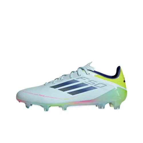 Adidas F50 ELITE FG Твердый Грунт Естественная Трава Футбольные Бутсы Унисекс Бирюзовый