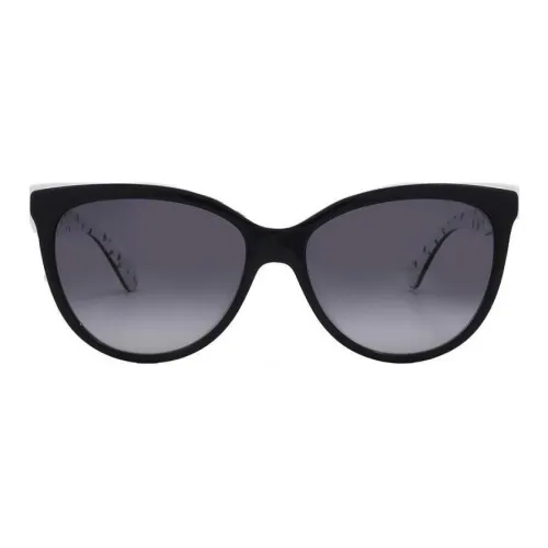 Kate Spade Ацетатные солнцезащитные очки "Кошачий глаз" женские черные