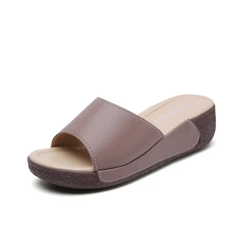 Reivanti Slip-resistant Слипоны Женские Cameo Brown