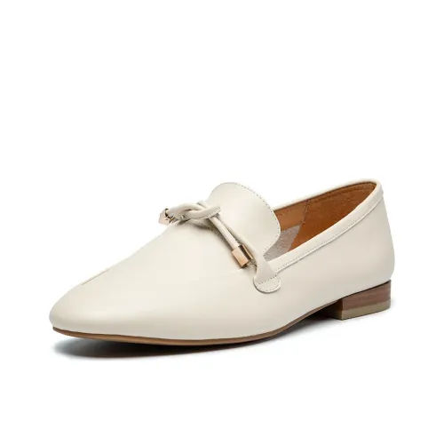 AOKANG Лоферы Экрю Женские