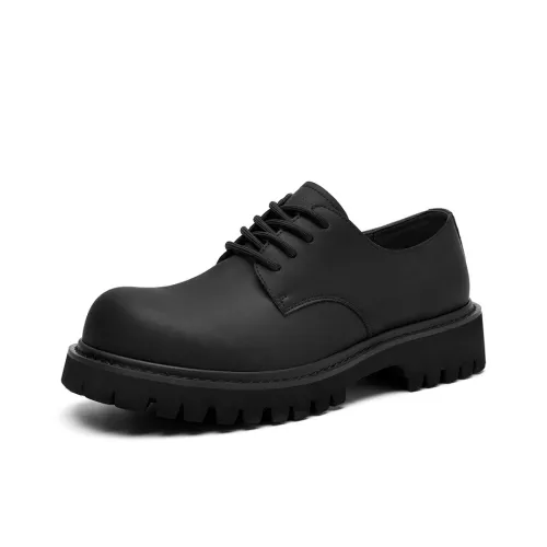 SEPTWOLVES Мужская повседневная обувь, низкий топ, черный, стандартный размер, кожаная обувь, мужской