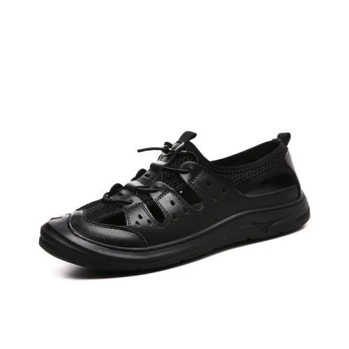 CHINT Пляжные сандалии Мужские Черные