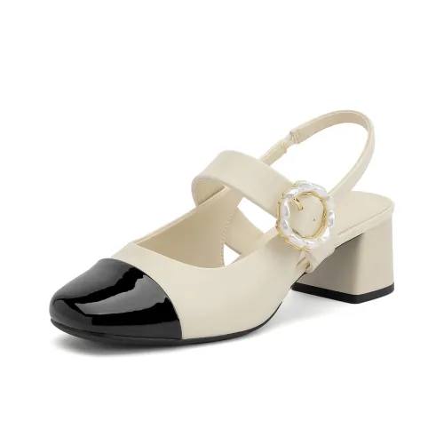 GEMEIQ Квадратный каблук Mary Jane обувь 5,7 см Женская