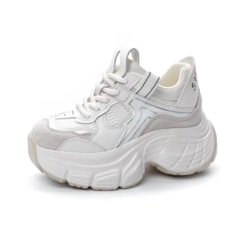 Стук для обуви Floral Language Низкий Топ Толстая подошва Женская