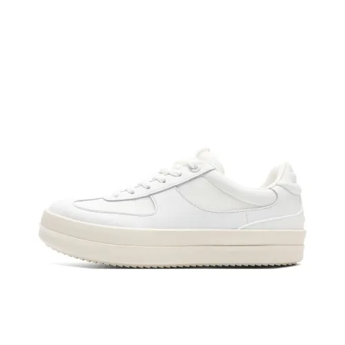 Beidouniao Низкий топ Скейтборд Кроссовки Мужские Белые