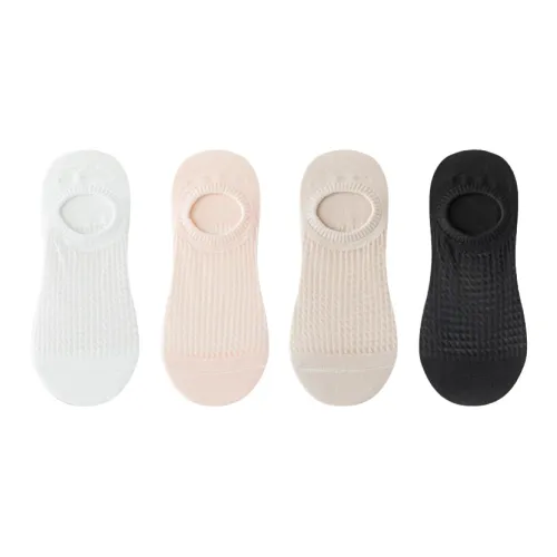 JIAZINI Низкие носки женские упаковка из 4 пар