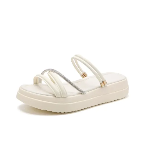 Reivanti Слипоны Женские Бежевые