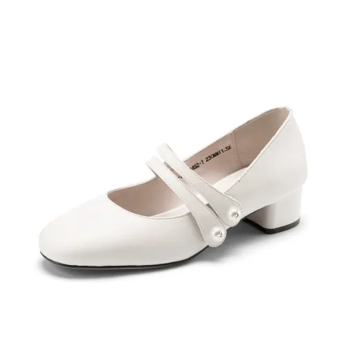 DG Грубый каблук Туфли Мэри Джейн Женские