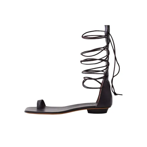 TIBI Cassius one Ремень Сандалии Женские Черный