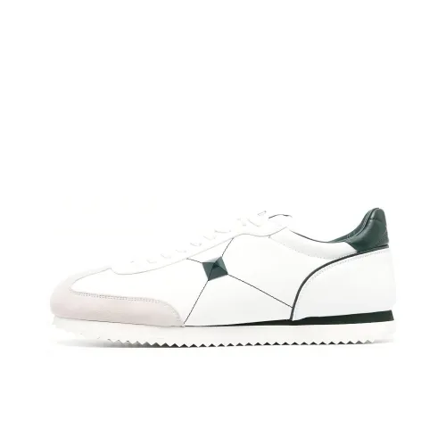 Valentino Низкий топ Повседневная обувь Мужская Белый Зеленый