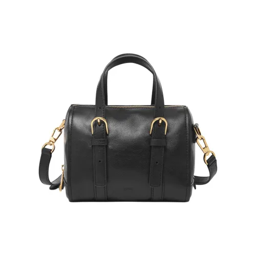 FOSSIL Eco кожа через плечо одно плечо сумка мини женский черный