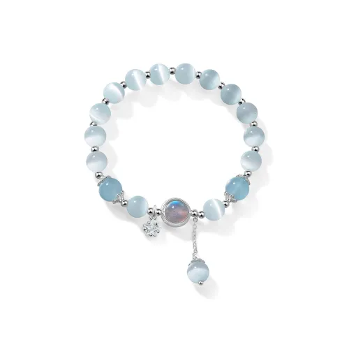 VOCK Стекло Кошачий глаз Нефритовые браслеты Женские