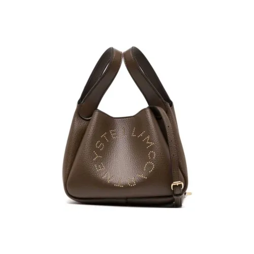 Stella McCartney Кожа Портативный Crossbody Сумка через плечо Женская Темно-Коричневая