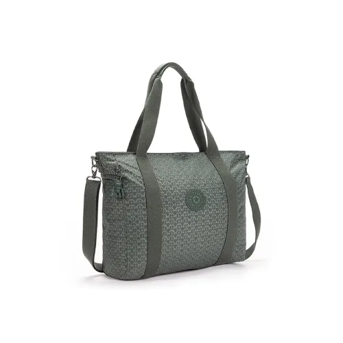 Kipling Сумки Яшмово-Зеленый Основа с Принтом Букв Унисекс