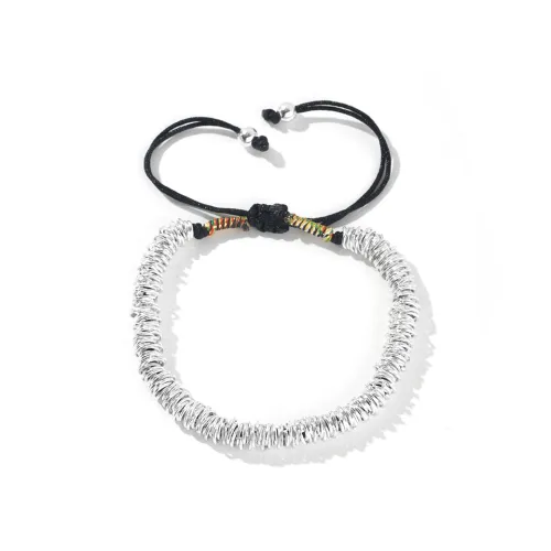 FOREVER MELODY Ткань Браслеты Унисекс Серебряный