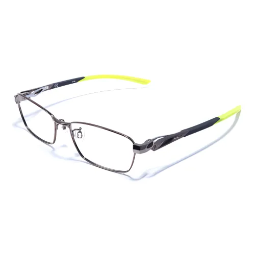 nike Титановый сплав Квадратные Оправы для очков Мужские Серебряные