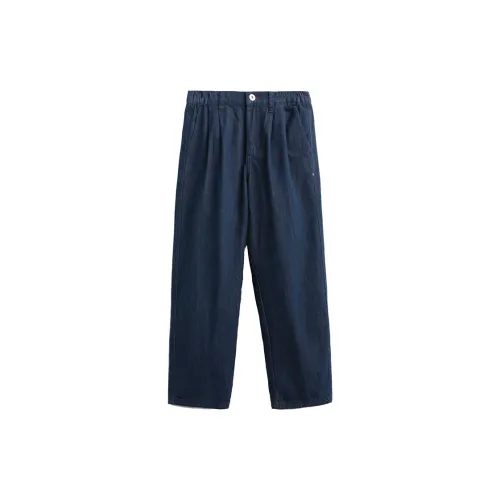 KGK Темно-синие мужские джинсы