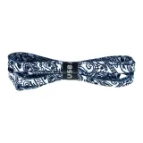 Белый шнурок с узором "пейсли", одиночная упаковка