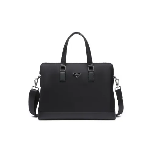 SEPTWOLVES Микрофибра Ткань Через плечо Сумка Стандартная Мужская Черная