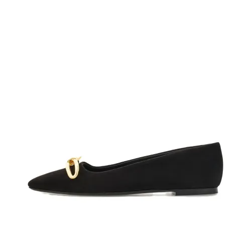 Ferragamo Женские повседневные туфли, черные, женские