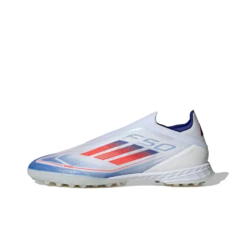 Adidas F50 PRO Футбольные бутсы Низкие Топ Белый/Синий Мужской