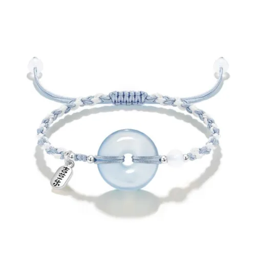 YOASOBI Цветное стекло Нефритовые браслеты Унисекс