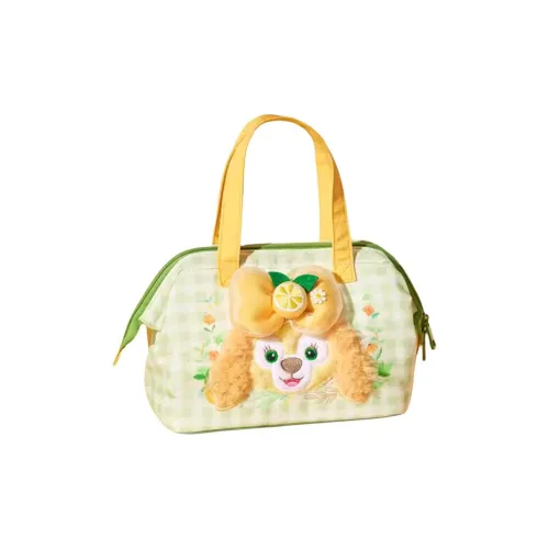 Disney Полиэстер Обеденная Коробка Сумка Стандартная Женская Зеленая и Желтая