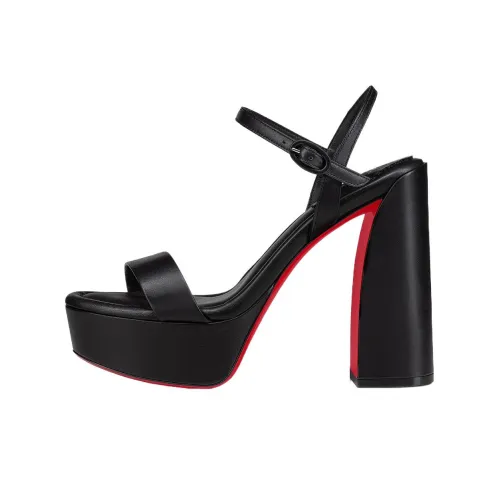 CL LUBOTING One Ремешок Сандалии 13 см Женские Черные