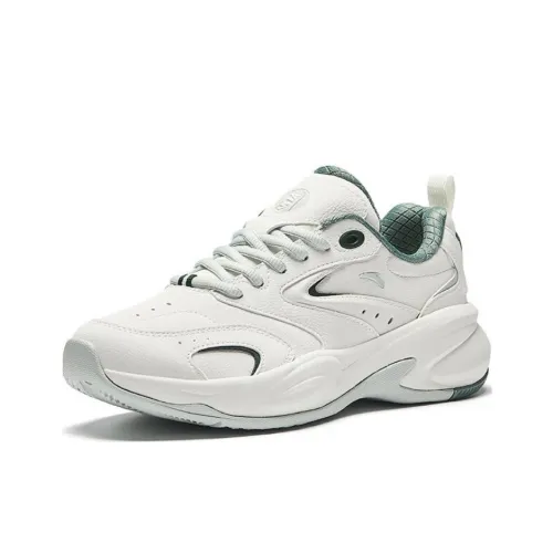 ANTA Ace Беговые кроссовки Низкий верх Айвори/Чернила Зеленый/Белый Серый Зеленый Женские